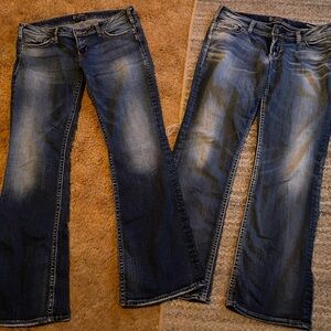 Women’s Silver Jeans Size 33/33
